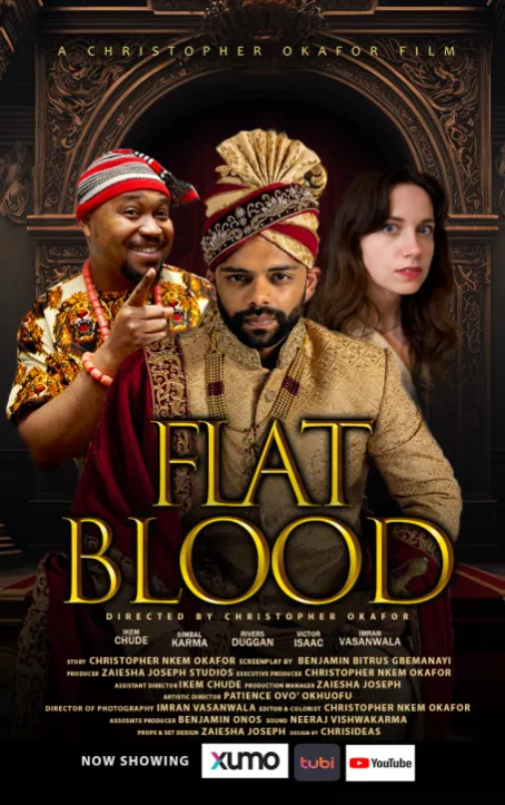 Flat Blood Poster